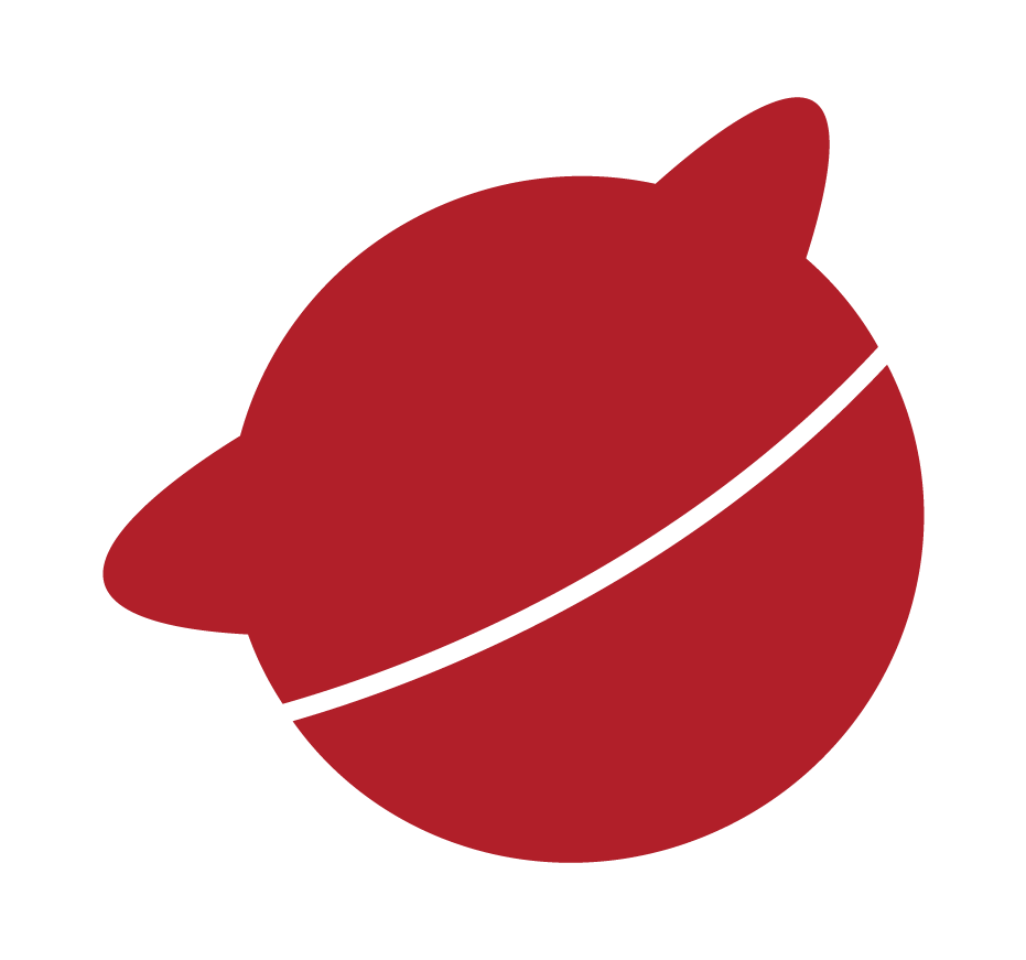 Red Blue Monster Logo